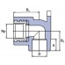 PPR nástenné koleno 20 x 1/2", 6025202