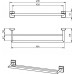 NOVASERVIS METALIA 12 dvojitý držiak uterákov 450 mm chróm 0224,0