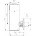 NOVASERVIS STERN Elektronický pisoárový ventil, DN15, 1/2 "BBB211