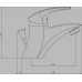 NOVASERVIS METALIA 57 Umývadlová batéria bez výpuste 120 mm, chróm 57001/1,0