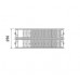 KORADO KORATHERM Horizontal M K44HM 144 / 1200 biela RAL9016 K44H01441200M10N
