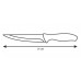 BERGNER Nôž s nepriľnavou čepeľou santoku 18 cm BG-4068