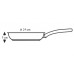 BERGNER Panvica s mramorovým povrchom 24 cm BG-1373