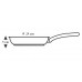 BERGNER Panvica s nepriľnavým povrchom 24cm SPARK, modrá BG-6735modr