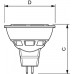 PHILIPS COREPRO LEDspotLV ND 8-50W 830 MR16 50D žiarovka 8718696579473
