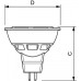 PHILIPS COREPRO LEDspotLV ND 8-50W 840 MR16 36D žiarovka 8718696579497