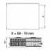 Kermi Therm X2 Plan-Kompakt panelový radiátor 33 500 / 1200 PK0330512
