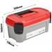 Kistenberg SMART Kufor na náradie, 32,8x17,8x16cm, čierna / červená KSM32-3020