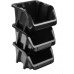 Prosperplast BINEER LONG Plastový úložný box 12x7,7x6cm, čierny KBIL12