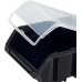 Kistenberg TRUCK PLUS Plastový úložný box s vekom, 15,5x10x7cm, čierny KTR16F-S411