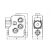 ESBE Plniaca jednotka LTC 171 RP 1 1/2", DN: 40, Otv.tepl.: 70 55002800