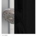 RONAL PLSE2 Pur Light S rohový vstup, 75cm, ľavý, biela / sklo číre PLSE2G0750407
