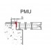 Boki Krycia mriežka k podlahovým konvektorom PMU-18-330-23 pozdĺžna, nerez