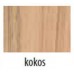 Polysan 5SIDE kolo Sprchový panel 250x1550mm, kokos