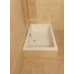 POLYSAN DEEP sprchová vanička obdĺžniková 100 x 90, hlubová s podstavcom biela 72340
