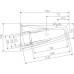 POLYSAN CHIQUITA L asymetrická vaňa 170x100x45cm, biela 01619