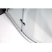 POLYSAN VITRA LINE štvrťkruhová sprchová zástena 800x800mm, R550, číre sklo, ľavá