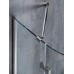 VITRA LINE štvrťkruhová sprchová zástena 1200x900mm, R550, číre sklo, ľavá