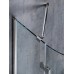 POLYSAN VITRA LINE štvrťkruhová sprchová zástena 800x800mm, R550, číre sklo, ľavá