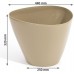 PROSPERPLAST COUBI kvetináč 70 cm, 95L, biela DTG700