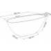 Prosperplast COUBI květináč na orchideje 36x15cm, 3,8l, bílá DUMS360P