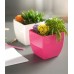 PROSPERPLAST COUBI kvetináč 15 cm, 2l, korálová DUK 150