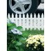 Prosperplast GARDEN CLASSIC zahradný plot 322x35cm biela IPLSU