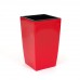 PROSPERPLAST COUBI kvetináč 29x29cm, 30l, koralová DUW290
