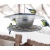 Prosperplast BIRDYFEED ROUND krmítko pre vtáky 29,4cm antracit IBFR