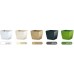 Prosperplast COUBI SQUARE P Kvetináč s miskou 15,5 cm, 2,5l, grafit DUKP155