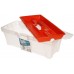 Prosperplast IceCube Plastový kufor na náradie transparentné, 398 x 200 x 186 mm N15ICE