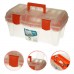 Prosperplast IceCube Plastový kufor na náradie transparentné, 458 x 257 x 227 mm N18ICE