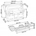 Prosperplast TITAN Plastový kufor na náradie žltý, 554 x 286 x 276 mm NT22AM