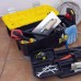 Prosperplast TITAN Plastový kufor na náradie žltý, 554 x 286 x 276 mm NT22AM