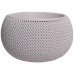 Prosperplast SPLOFY Bowl kvetináč 37cm, 9l, mocca DKSP370