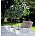 Prosperplast CUBE Kvetináč 40x35,4cm biela DCUB400