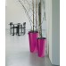 Prosperplast TUBUS SLIM Shine Kvetináč 15 cm, 3,3 l, biela DTUS150S
