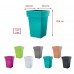 PROSPERPLAST LOFLY SQUARE Kvetináč 12,9 l, fuchsie DLOFQ240