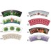 PROSPERPLAST Kvetináč s potlačou IML 12 cm, motív M2 DML120
