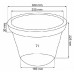 Prosperplast SUNNY Kvetináč 30cm, 8l, terakota DBSU30