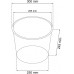 Prosperplast RATO TUBUS Kvetináč 30cm, 15l, mocca DRTUS300