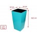 PROSPERPLAST URBI SQUARE Kvetináč 2 / 4l, fuchsie DURS140