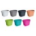 LOFLY Railing Kvetináč balkónový 12,3 l,39.6 x 26,6 x 25 cm, fuchsie DLOFR400