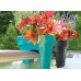 LOFLY Railing Kvetináč balkónový 12,3 l,39.6 x 26,6 x 25 cm, fuchsie DLOFR400