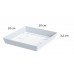 PROSPERPLAST LOFLY Miska 20x20x3,2cm, sivá PPLFQ200
