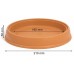 PROSPERPLAST MASSIVE miska guľatá 21x3,1cm terakota PR21