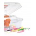 Prosperplast NUF SET Plastový organizér, 245x214x100mm, čierne NUFS23L