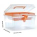 Prosperplast NUF SET Plastový organizér, 245x214x158mm, oranžová NUFS23HT