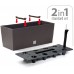 Prosperplast RATO CASE Truhlík so zavlažovaním 60x25x24cm, biely DRTC600
