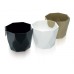 PROSPERPLAST ROCKA Kvetináč 12,6 cm, grafit DROC125